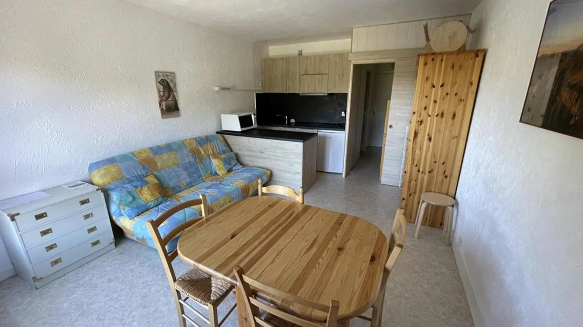 Studio 4 Pers, Centre Station Avec Wifi, Acces Direct Pistes Et Commerces - Fr-1-787-66 Laveissiere
